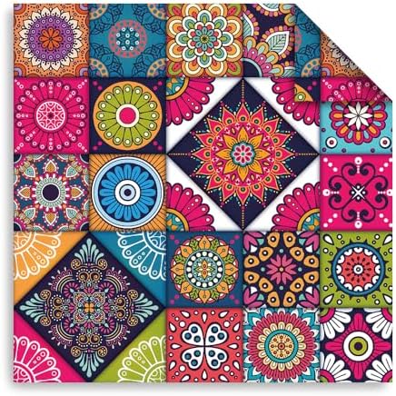 Origami Paper 100 Sheets, 6-Inch Square Double Sided Colored Craft Paper - Image 7