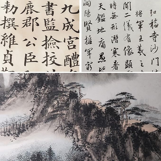 Knana 5Pcs Chinese Calligraphy Brush Set Sumi Maobi Drawing Watercolor Calligraphy Brushes Calligraphy Kits for Beginners