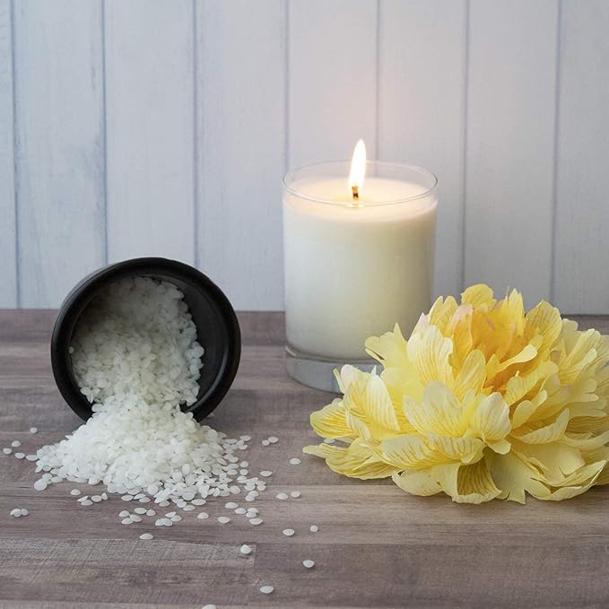 American Soy Organics Millennium Soy Wax Beads for Candle Making - Natural Candle Making Supplies - Paraffin-Free, Beeswax-Free Candle Wax for Container Candles, Tealights and Wax Melts, 45 lbs