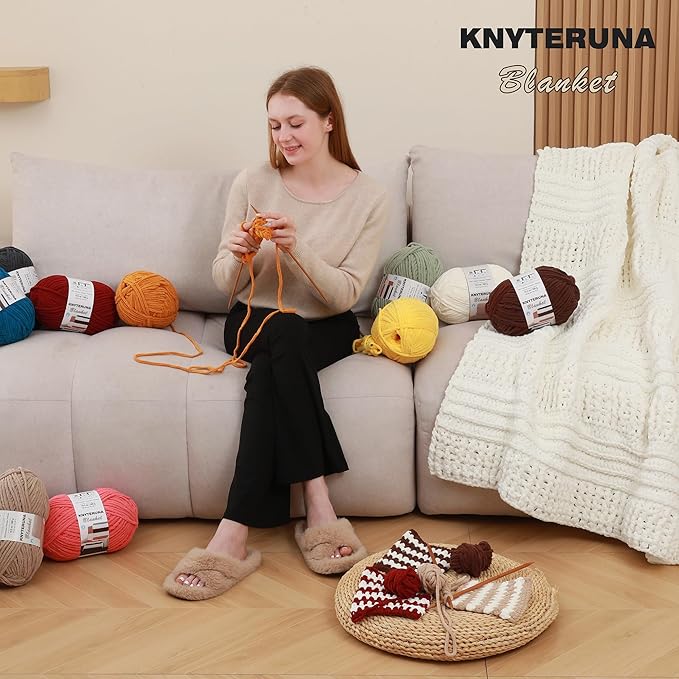 #6 Super Bulky Blanket Yarn for Crocheting - 4 Skeins(Each 10.5oz/300g, 220yds/201m), Chunky Chenille Thick Plush Big Soft Yarn for Crocheting Knitting Blankets, Dusty Pink