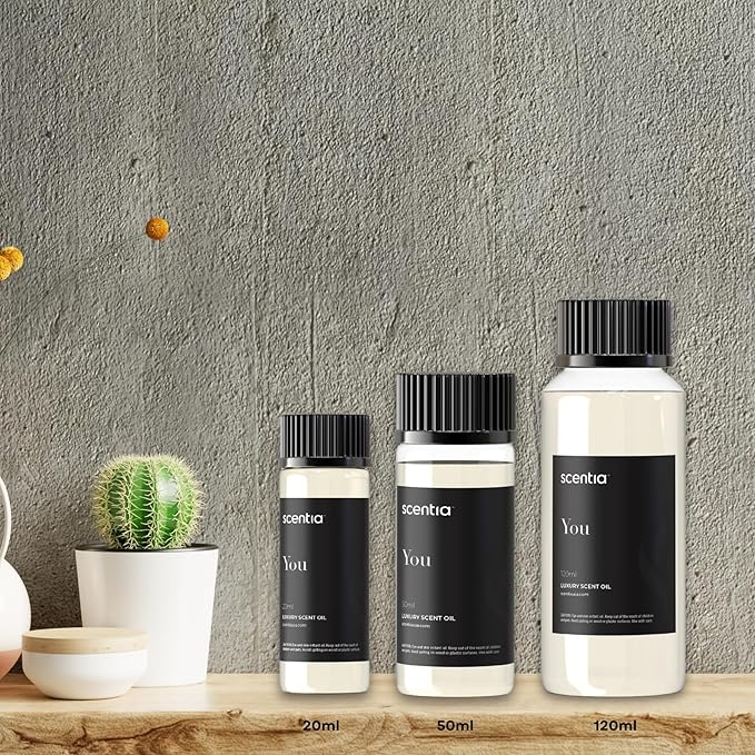 Fierce-Inspired Diffuser Oil - Scentia You Fragrance Oil Perfume Dupe - 120 mL, 4 Fl oz Diffusers - A and F Inspired. Natural Essential Scented Oil for Aromatherapy, SPA and Home, Thanksgiving Gift