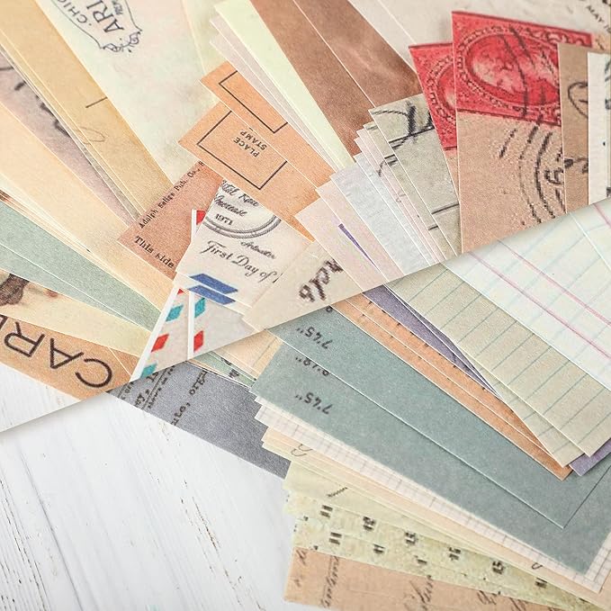 234 Pieces 4 Sets Vintage Scrapbook Paper Junk Journal Pages Collage Paper Ephemera Bundle Junk Journaling Supplies Craft Kits for Bullet Albums Planners Wall Art Decoupage Crafter Gifts Supplies