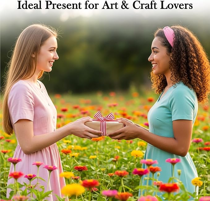 Aboofx Microwave Flower Press Kit, 6.3"x6.3" Quick Dry Flower Pressing Kit with Washable Cloth for Crafts Pressed Flowers and Plant for DIY Art, Preservation for Bookmark Frame Wedding Flowers Drying