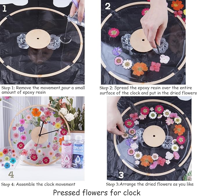 22Pcs Rose Dried Pressed Flowers for Crafts,Xinxinran Dry Flowers Kit for Cake Decorating,Resin Molds,Bookmark,Jewelry Molds,Candle Making Supplies,Soap,Frame(12 Types)