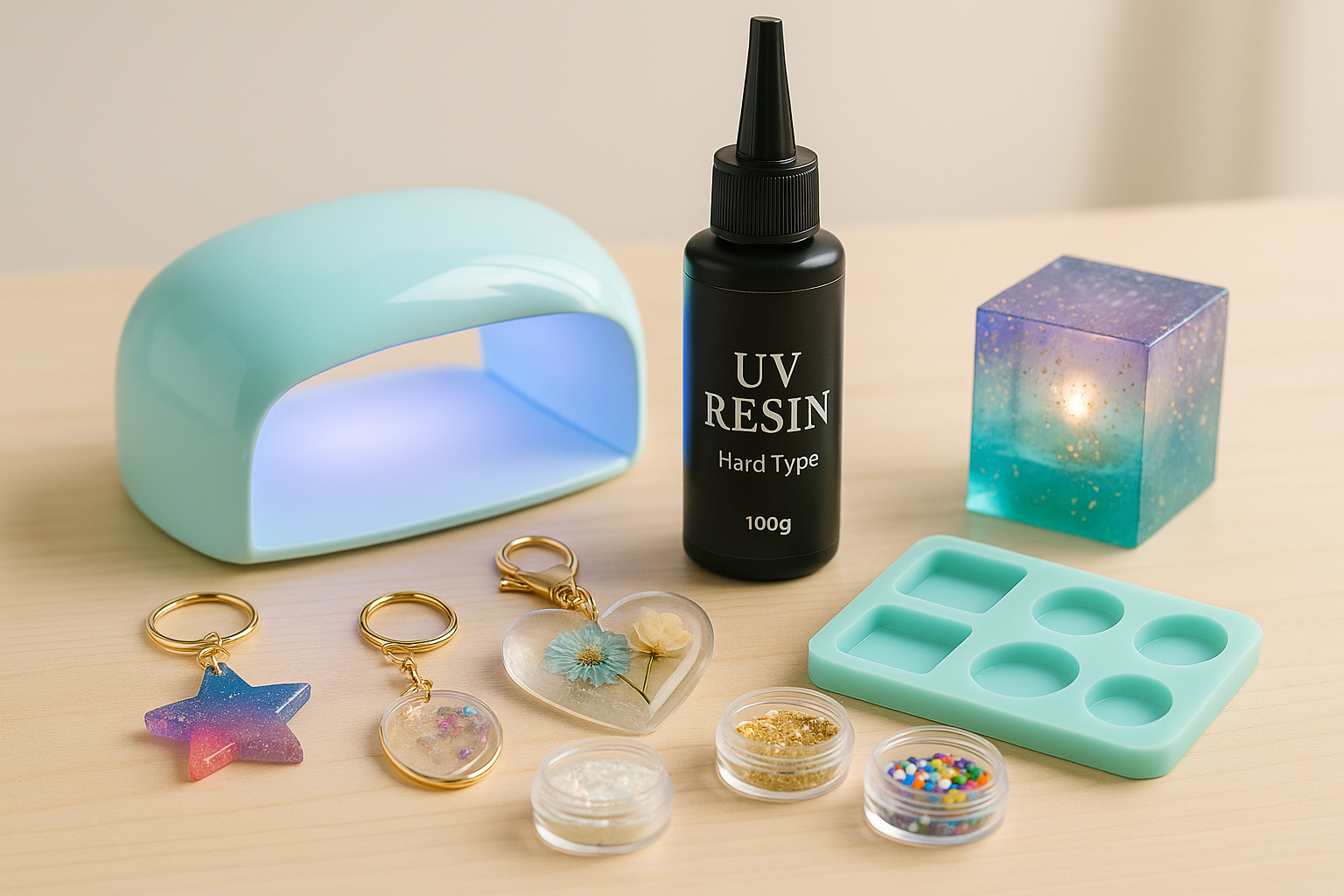 Handable UV Resin Starter Kits – Fast-Curing DIY Resin Craft Sets