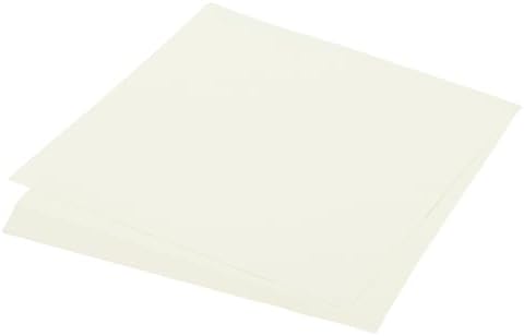 MECCANIXITY 75 Sheet Origami Paper Double Sided 10x10" Creamy White by MECCANIXITY
