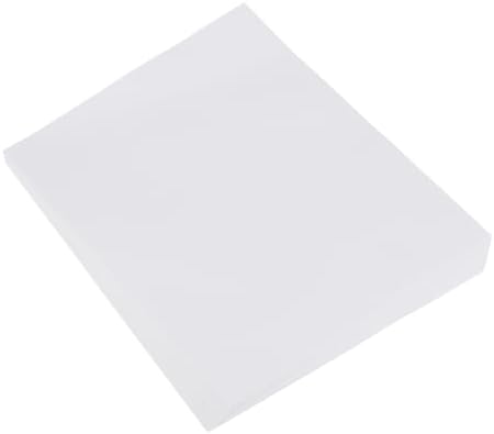 MECCANIXITY 50 Sheet Origami Paper Double Sided White 8.3 x 5.8 Inch Square Sheet for Art Craft Project, Beginners, Gifts Decor by MECCANIXITY