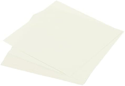 MECCANIXITY 75 Sheet Origami Paper Double Sided 4x4" Creamy White by MECCANIXITY