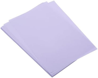 MECCANIXITY 50 Sheet Origami Paper Double Sided Cream Light Purple 11.7 x 8.3 Inch Square Sheet for Art Craft Project, Beginners, Gifts Decor by MECCANIXITY