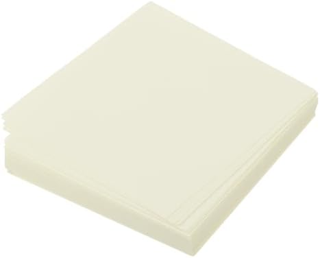 MECCANIXITY 100 Sheet Origami Paper Double Sided Cream White 2x2 Inch Square Sheet for Art Craft Project, Beginners, Gifts Decor by MECCANIXITY