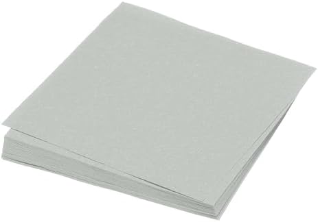 MECCANIXITY 25 Sheet Origami Paper Double Sided Light Gray 5.5 x 5.5 Inch Square Sheet for Art Craft Project, Beginners, Gifts Decor by MECCANIXITY