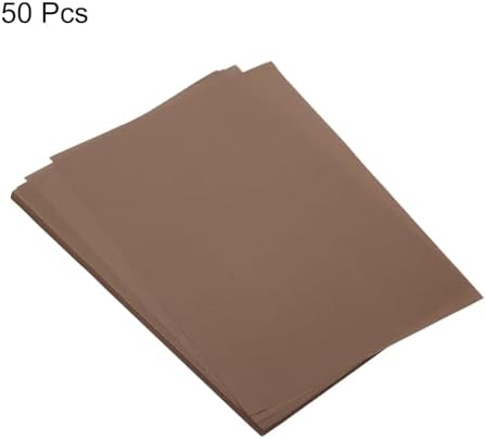 MECCANIXITY 50 Sheet Origami Paper Double Sided Cream Brown 11.7 x 8.3 Inch Square Sheet for Art Craft Project, Beginners, Gifts Decor - Image 3