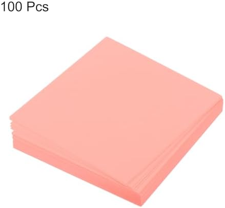 MECCANIXITY 100 Sheet Origami Paper Double Sided Phosphor 2x2 Inch Square Sheet for Art Craft Project, Beginners, Gifts Decor - Image 3