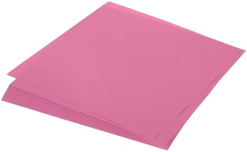 MECCANIXITY 75 Sheet Origami Paper Double Sided 8x8" Rose Red by MECCANIXITY