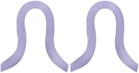 PATIKIL 240pcs Quilling Strips Paper, 3mm x 39cm Origami Paper Quilling Kits for Adults Beginner Art DIY Craft Christmas, Light Purple by PATIKIL