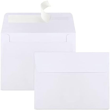 70 Packs Invitation Envelopes, A2 Envelopes White, Postcard Envelopes, Envelopes for 4.5x5.5 Cards, Envelopes for Invitations, Envelopes Self Seal for Photos RSVP, Greeting Cards by Joyberg
