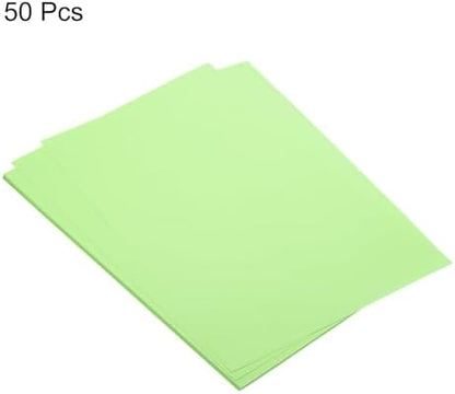 MECCANIXITY 50 Sheet Origami Paper Double Sided Cream Light Green 11.7 x 8.3 Inch Square Sheet for Art Craft Project, Beginners, Gifts Decor - Image 3