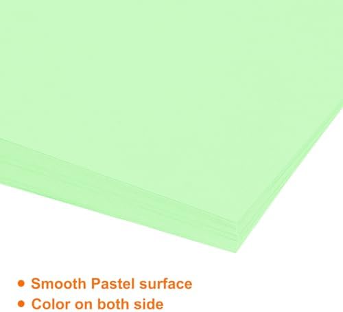 MECCANIXITY 75 Sheet Origami Paper Double Sided 3x3" Light Green - Image 4