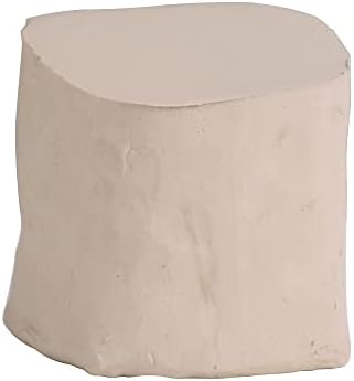 Deouss Mid High Fire White Stoneware Clay for Pottery; Cone 5-7;Ideal for Wheel Throwing,Hand Building,Sculpting;Great for All Skill Levels;Whiteware Pottery Clay Fires White;50 lbs by Deouss