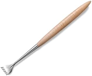 Rockler Stainless Steel Back Scratcher Turning Kit – DIY Wooden Handle Back Scratch Kit - Heavy Duty Rugged Steel Scratcher Tool, Unique Gifts for Men, Stocking Stuffers - Image 5