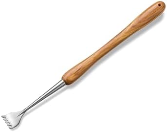 Rockler Stainless Steel Back Scratcher Turning Kit – DIY Wooden Handle Back Scratch Kit - Heavy Duty Rugged Steel Scratcher Tool, Unique Gifts for Men, Stocking Stuffers - Image 3