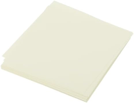 MECCANIXITY 25 Sheet Origami Paper Double Sided Cream White 2x2 Inch Square Sheet for Art Craft Project, Beginners, Gifts Decor by MECCANIXITY