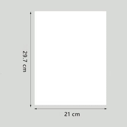 A4 Origami Paper White 100 Sheets, 8.27×11.7 inch Double Sided Color Easy Fold Big Origami Paper A4 Colored Copy Papers Thin 70gsm for Beginners, DIY handwork Art and Craft Projects (210 x 297 mm) - Image 2