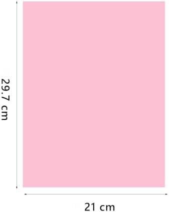 A4 Origami Paper Pink 100 Sheets, 8.27×11.7 inch Double Sided Color Easy Fold Big Origami Paper A4 Colored Copy Papers Thin 70gsm for Beginners, DIY handwork Art and Craft Projects (210 x 297 mm) - Image 2