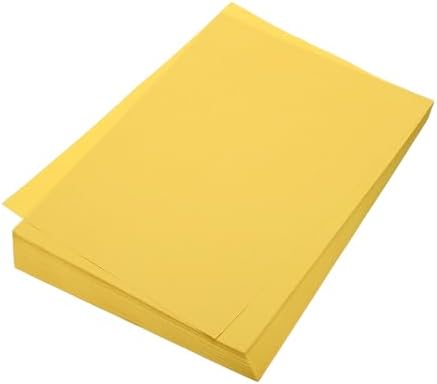 MECCANIXITY 100 Sheet Origami Paper Double Sided Gold 11.7 x 8.3 Inch Square Sheet for Art Craft Project, Beginners, Gifts Decor by MECCANIXITY