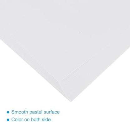 MECCANIXITY 50 Sheet Origami Paper Double Sided White 8.3 x 5.8 Inch Square Sheet for Art Craft Project, Beginners, Gifts Decor - Image 4