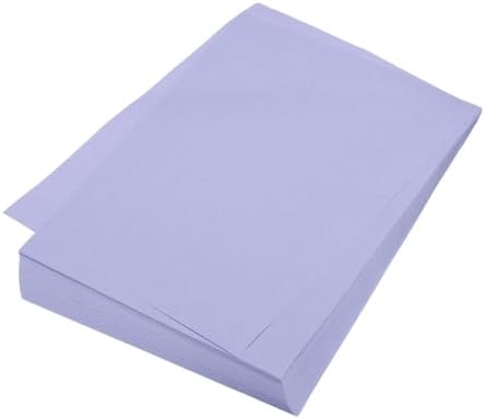 MECCANIXITY 100 Sheet Origami Paper Double Sided Light Purple 8.3 x 5.8 Inch Square Sheet for Art Craft Project, Beginners, Gifts Decor by MECCANIXITY