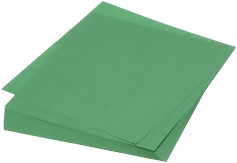 MECCANIXITY 75 Sheet Origami Paper Double Sided 6x6" Emerald Green by MECCANIXITY