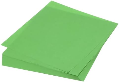 MECCANIXITY 75 Sheet Origami Paper Double Sided 6x6" Green by MECCANIXITY