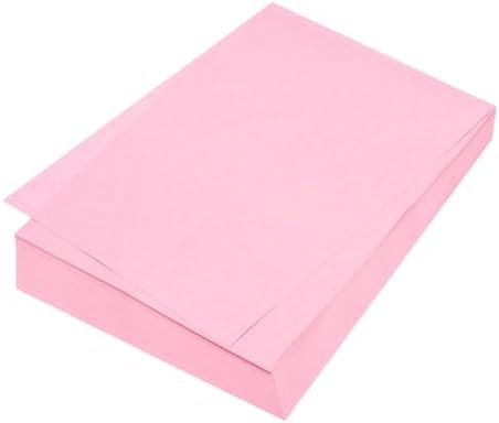 MECCANIXITY 100 Sheet Origami Paper Double Sided Light Pink 8.3 x 5.8 Inch Square Sheet for Art Craft Project, Beginners, Gifts Decor by MECCANIXITY
