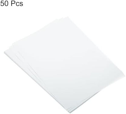 MECCANIXITY 50 Sheet Origami Paper Double Sided Cream White 11.7 x 8.3 Inch Square Sheet for Art Craft Project, Beginners, Gifts Decor - Image 3