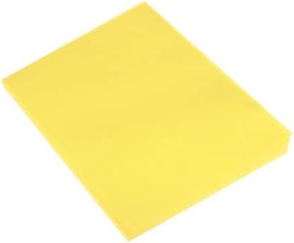 MECCANIXITY 50 Sheet Origami Paper Double Sided Bright Yellow 8.3 x 5.8 Inch Square Sheet for Art Craft Project, Beginners, Gifts Decor by MECCANIXITY