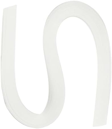 PATIKIL 120pcs Quilling Strips Paper 3/8"(10mm) 21"(54cm) Origami Paper Quilling Strip for Art DIY Hand Craft Christmas, Beige by PATIKIL