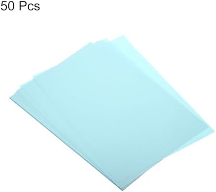 MECCANIXITY 50 Sheet Origami Paper Double Sided Cream Light Blue 11.7 x 8.3 Inch Square Sheet for Art Craft Project, Beginners, Gifts Decor - Image 3