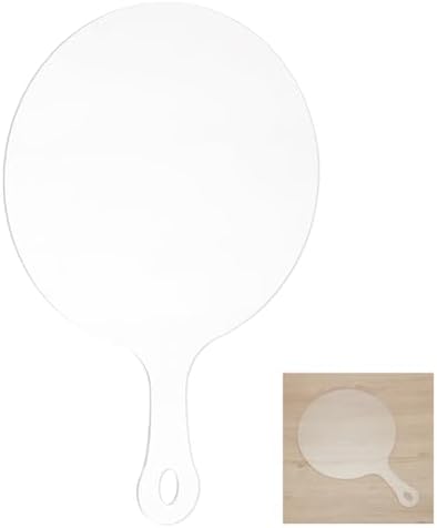 INFUNLY Pizza Router Template for 9-inch Pizza Acrylic Pizza Board Template Pizza Board Handle Template Clear Cutting Router Template Tracing Stencil Guide Tools for Kitchen Woodworking 9.61"×11.81" - Image 6