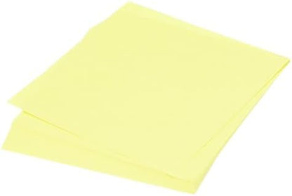 MECCANIXITY 75 Sheet Origami Paper Double Sided 6x6" Light Yellow by MECCANIXITY