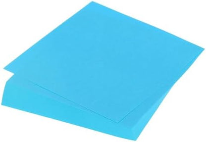 MECCANIXITY 75 Sheet Origami Paper Double Sided 4x4" Sky Blue by MECCANIXITY