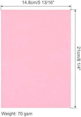 MECCANIXITY 100 Sheet Origami Paper Double Sided Light Pink 8.3 x 5.8 Inch Square Sheet for Art Craft Project, Beginners, Gifts Decor - Image 2