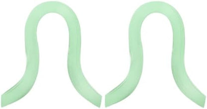PATIKIL 240pcs Quilling Strips Paper, 3mm x 39cm Origami Paper Quilling Kits for Adults Beginner Art DIY Craft Christmas, Light Green by PATIKIL