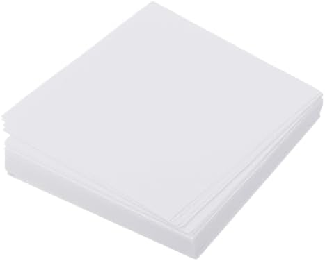 MECCANIXITY 100 Sheet Origami Paper Double Sided White 2x2 Inch Square Sheet for Art Craft Project, Beginners, Gifts Decor by MECCANIXITY
