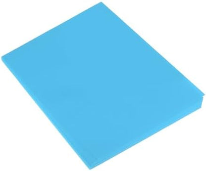 MECCANIXITY 50 Sheet Origami Paper Double Sided Lake Blue 8.3 x 5.8 Inch Square Sheet for Art Craft Project, Beginners, Gifts Decor by MECCANIXITY