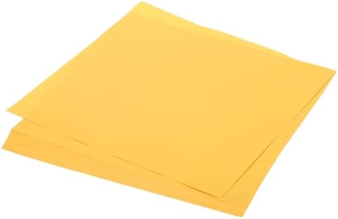 MECCANIXITY 75 Sheet Origami Paper Double Sided 10x10" Golden Yellow by MECCANIXITY