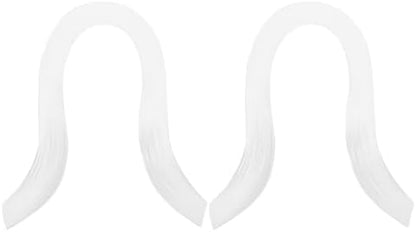 PATIKIL 240pcs Quilling Strips Paper, 3mm x 39cm Origami Paper Quilling Kits for Adults Beginner Art DIY Craft Christmas, White by PATIKIL