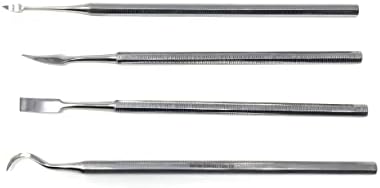 CYNAMED 4 Pc Stainless Steel Spatula Wax & Clay Sculpting Tool Set - Unique Set of 4 - Image 6