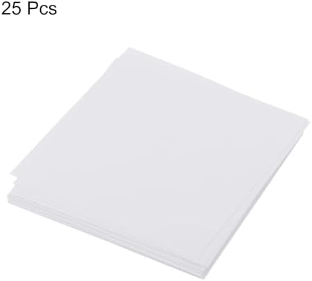 MECCANIXITY 25 Sheet Origami Paper Double Sided White 2x2 Inch Square Sheet for Art Craft Project, Beginners, Gifts Decor - Image 3