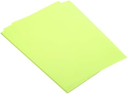 MECCANIXITY 50 Sheet Origami Paper Double Sided Cream Fluorescent Green 11.7 x 8.3 Inch Square Sheet for Art Craft Project, Beginners, Gifts Decor by MECCANIXITY